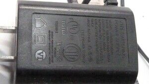 6V 400mA AC/AC Adapter Right Angle Barrel DC Plug 2-Prong Wall Power Supply